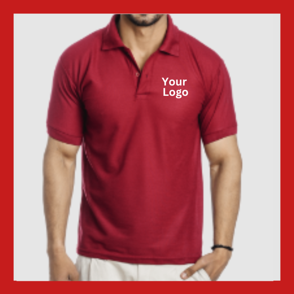 customized collar t-shirts