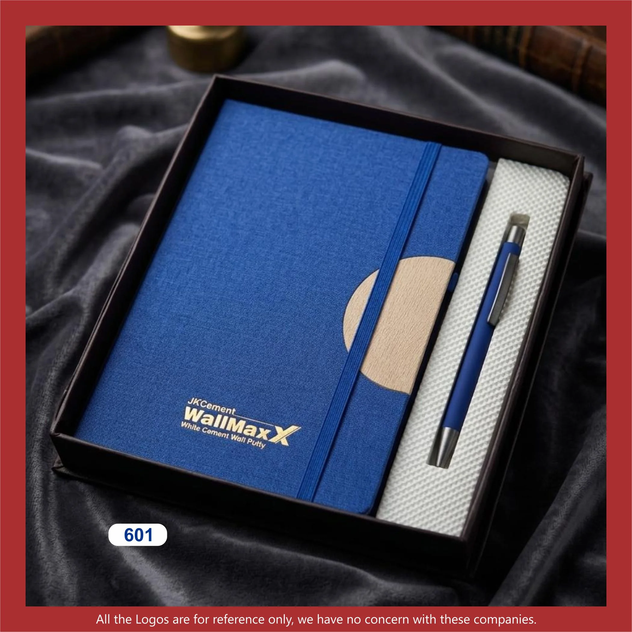 Premium A5 diary and pen gift set in an elegant presentation box.