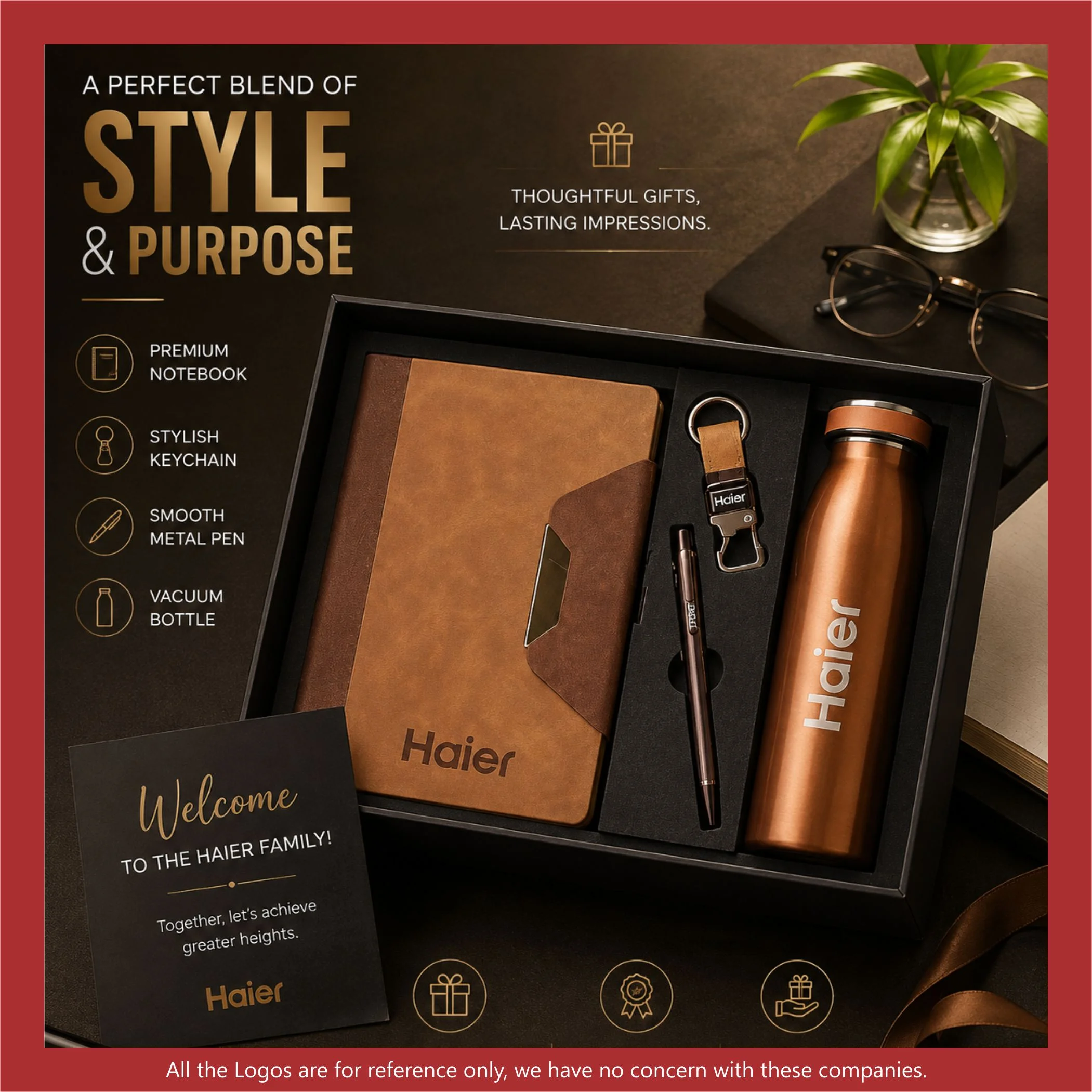 Corporate Bottle Gift Set